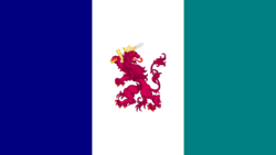 Flag of Republic of New South ScotlandHelen Maguire Lawn, Quadrangle Lawn, Nya Ystad