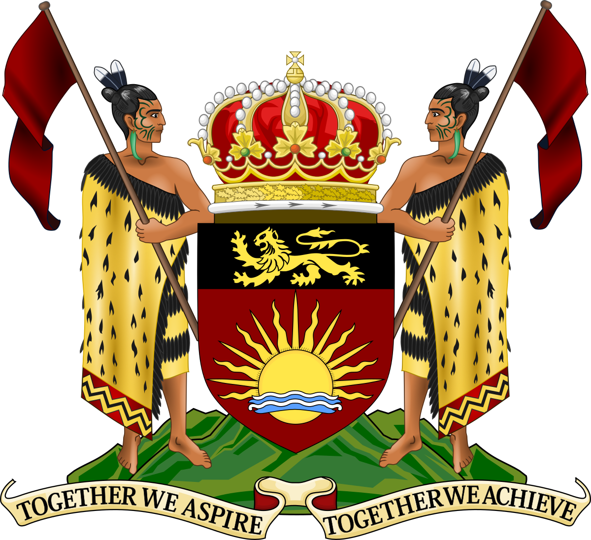 File:Coat of Arms of Palau Raja Colony.svg - MicroWiki