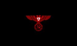 Flag of National Bolshevik Republic of JascarusНационал-Большевистская Республика Яскарус (Russian)