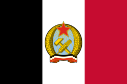 Flag of Agrova Democratic People's RepublicRepublica Popular Democratic Del Agrovacode: ina promoted to code: ia (Interlingua) República Popular Democrática De Agrovacode: spa promoted to code: es (Spanish) Народна-Дэмакратычная Рэспубліка Агроваcode: bel promoted to code: be (Belarusian)