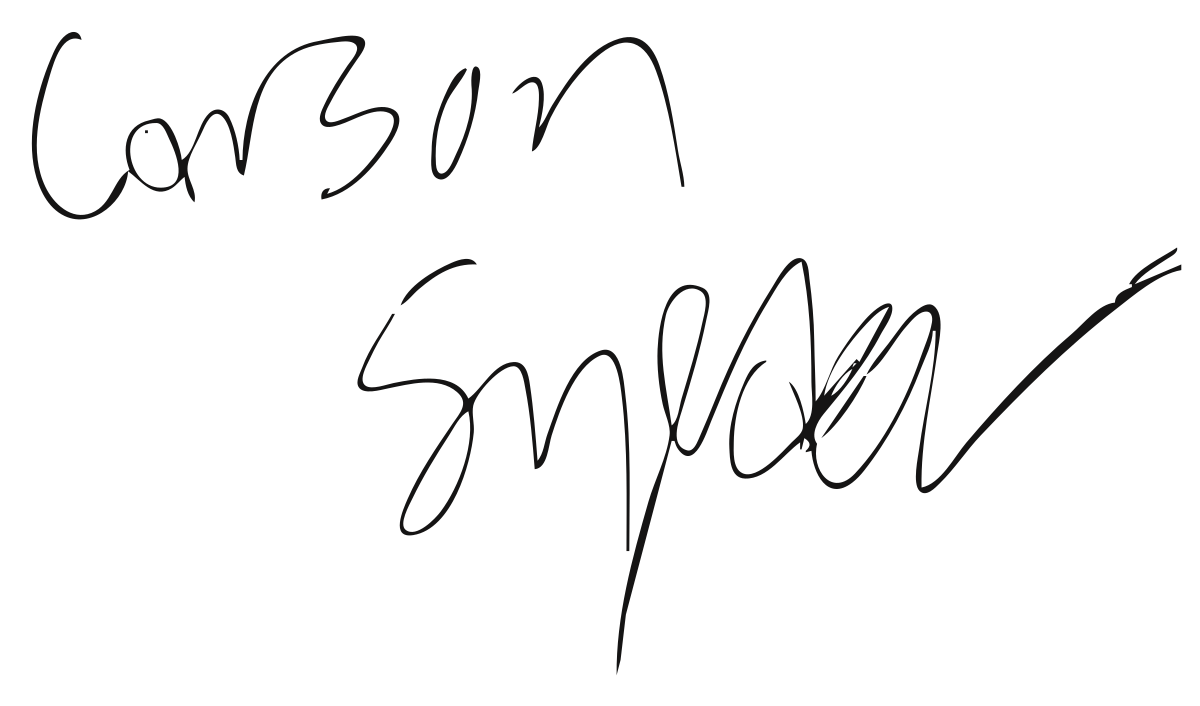 File:Signature of Carson Snyder.svg - MicroWiki