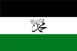 Flag of Raritan Caliphateٱلْخِلَافَةُ ٱلرَّارِيتَانِيَّةُ