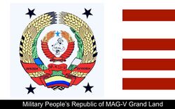 Flag of Military People’s Republic of MAG-V Grand Land