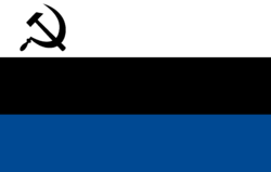 Flag of Second Cheslovian FederationЧесловийская Федерация (Russian) / Чесловискаи Ведерацийа (Cheslovian)