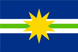 Flag of Republic of FrondiaRepublika ng Frondia (Filipino) / Republika sa Frondia (Cebuano)