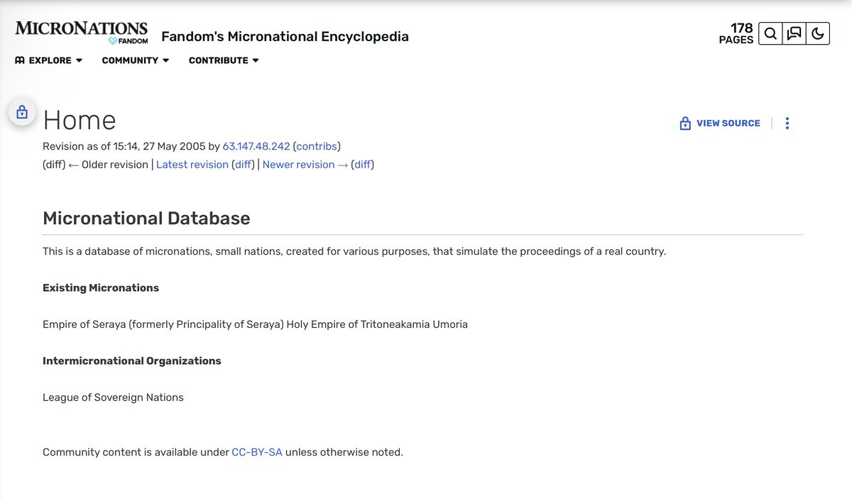First edit on MicroWiki - MicroWiki