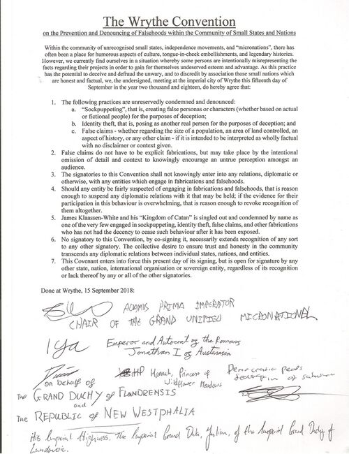 Intermicronational treaty - MicroWiki