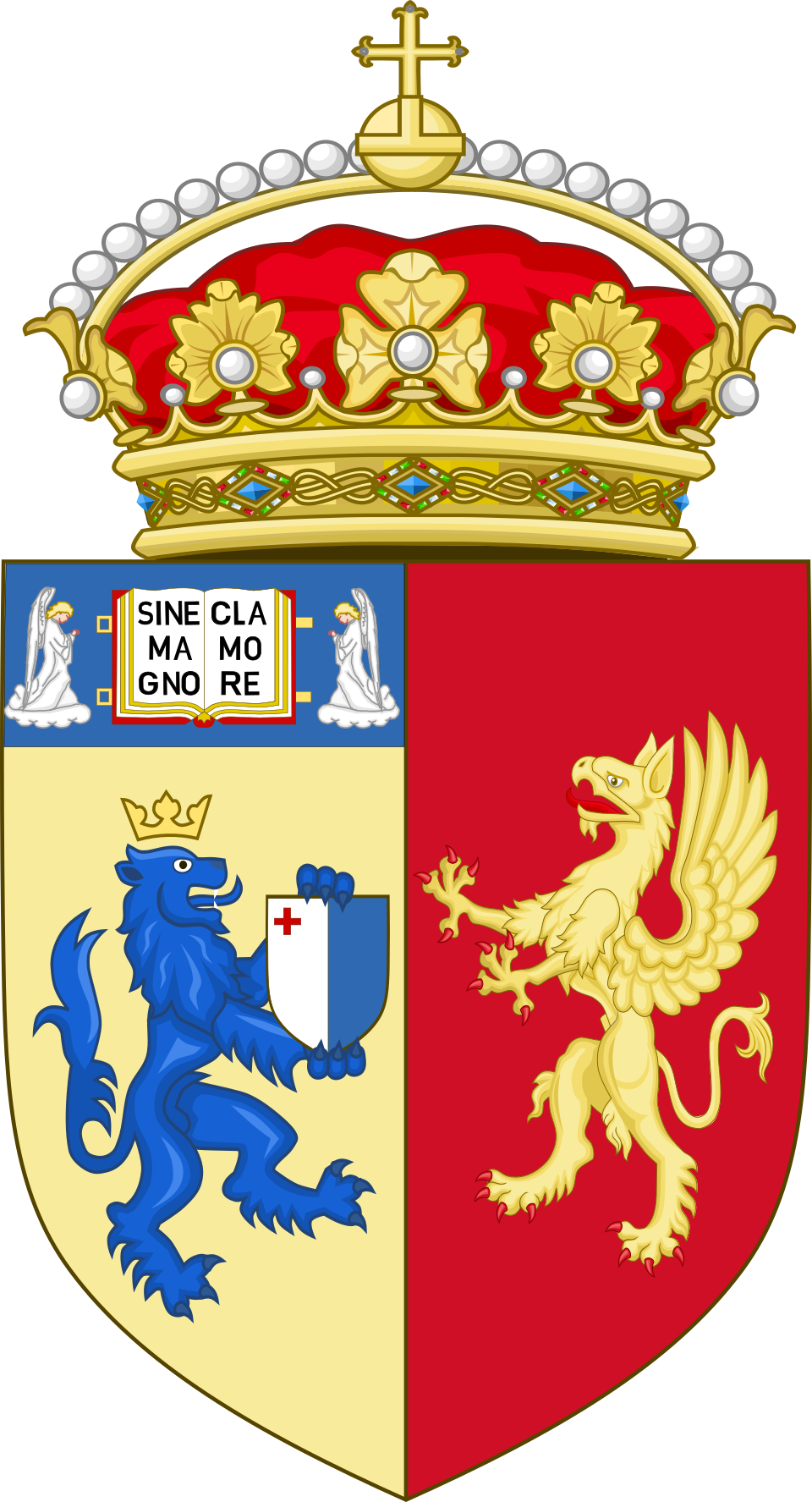 File:Middle Coat of Arms of the Royal College of the Osque Language.svg ...