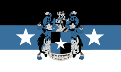 Flag of Republic of PolstowiaRepublik Polstowia (German)