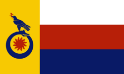 Flag of Commonwealth of Dracul / Uniunea Națională a Dracul (Romanian)