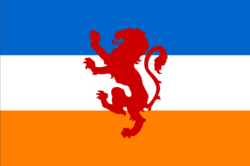 Flag of Newark Free StateNiūark Frēostad