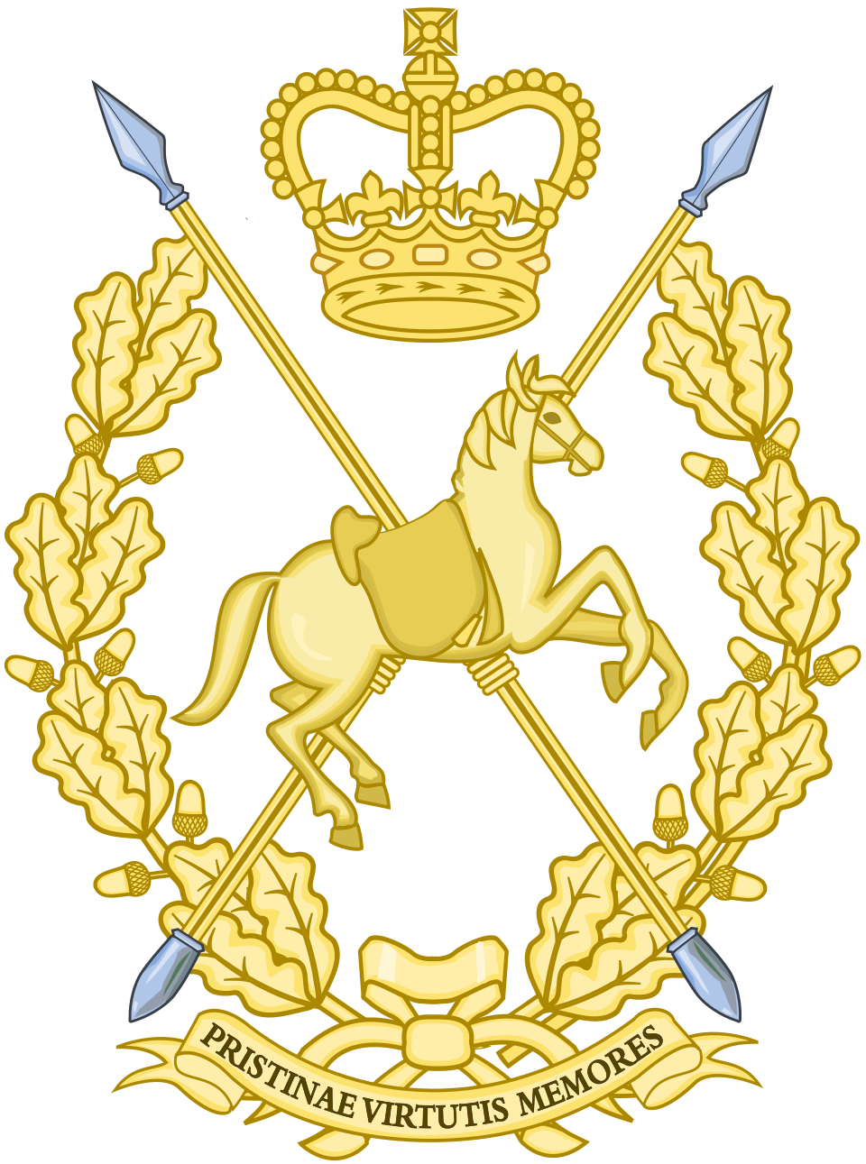 File:Badge - 1st Cavalry Regiment, King Albert’s Guard.svg - MicroWiki