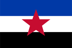 Flag of Dorpati Sotsialistlik Vabariik