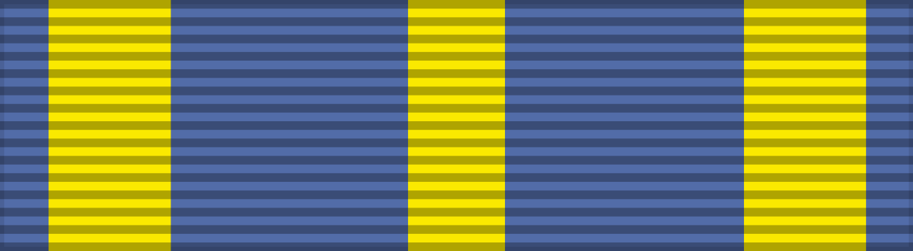 File:VH Royal Vishwamitran Order of Merit - Member 1st Class ribbon BAR ...