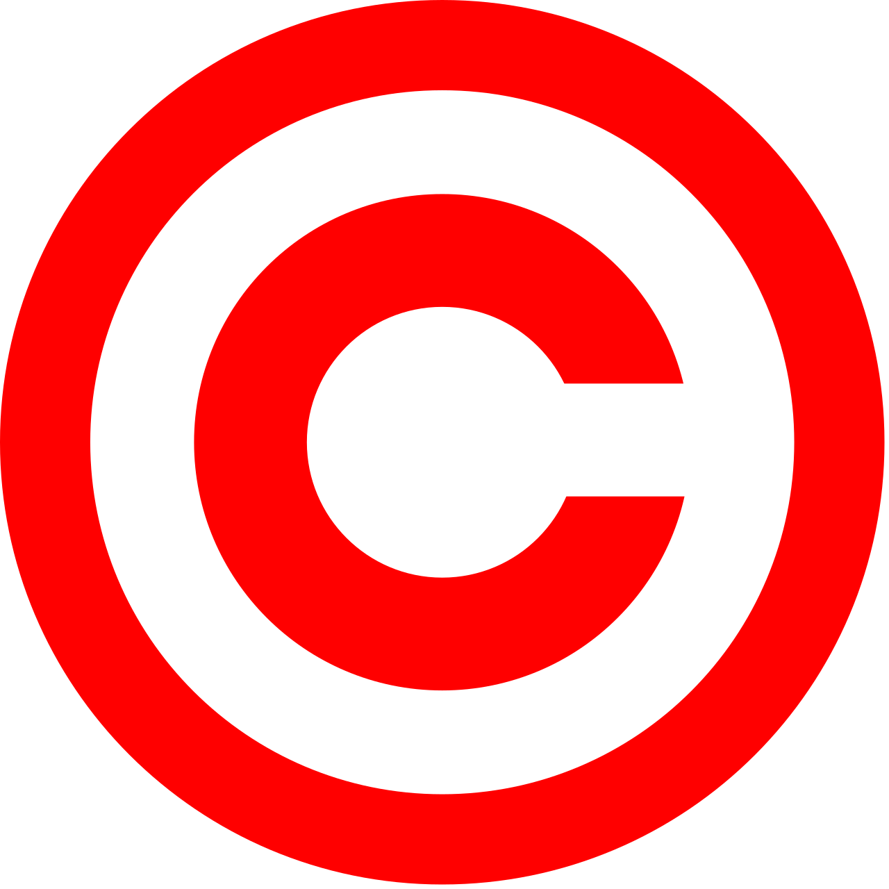 Файл:Red copyright.svg — Микронации вики